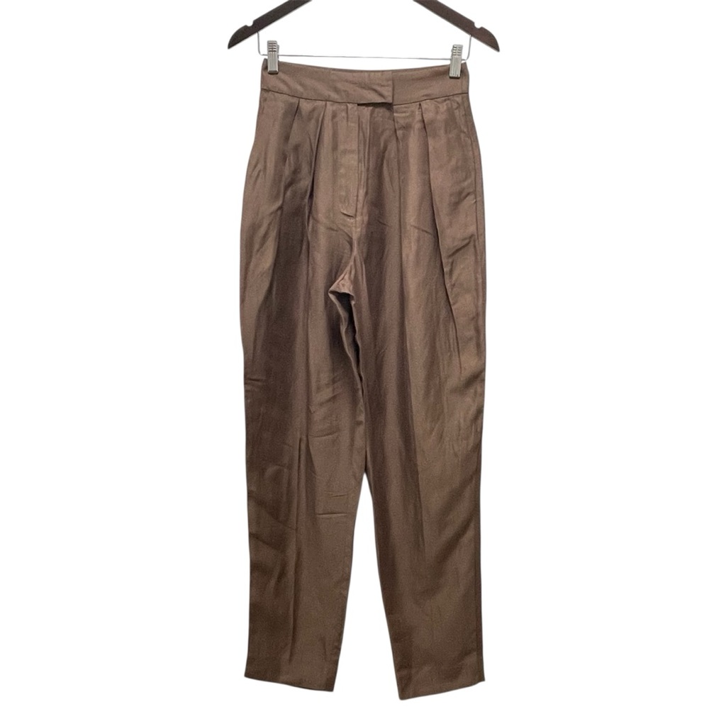 Bash ba&sh Pantalon Paolo Pleated Pants, Taupe, 2